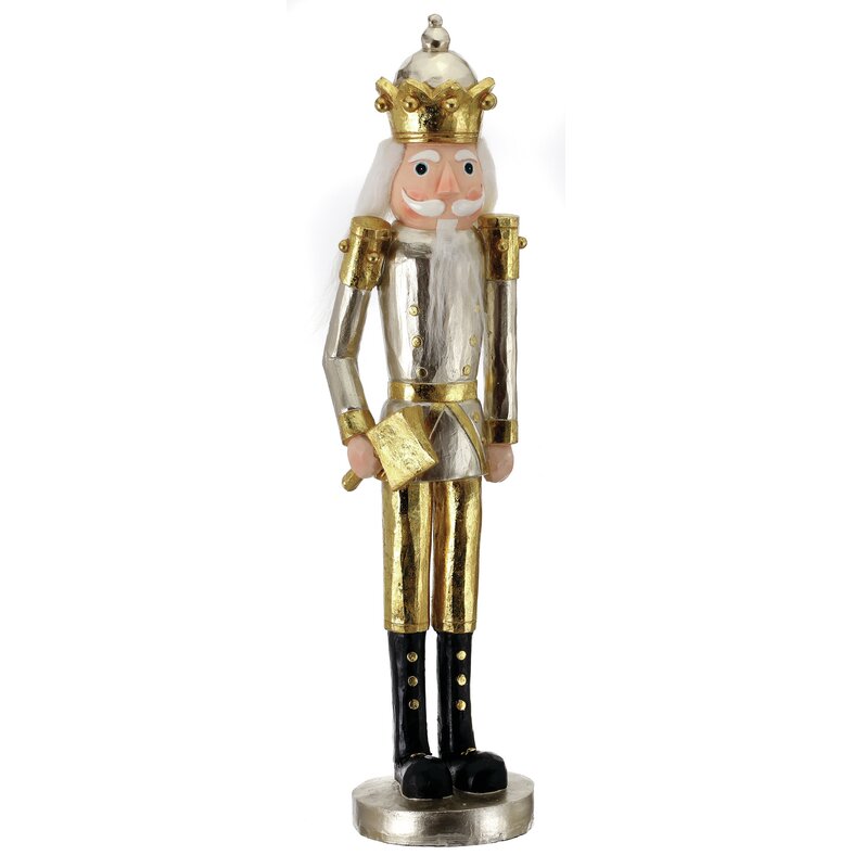 resin nutcracker statue